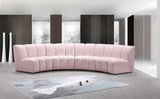 Infinity - 4 Piece Velvet Modular Sectional