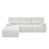 Oversized Sectional Sofa, Living Room Seating With Modular Design