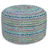 Margo - Handcrafted Round Pouf