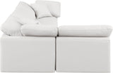 Indulge - Faux Leather 4 Piece Modular Sectional