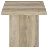 Devar - Square Coffee End Table Set - Distressed Pine