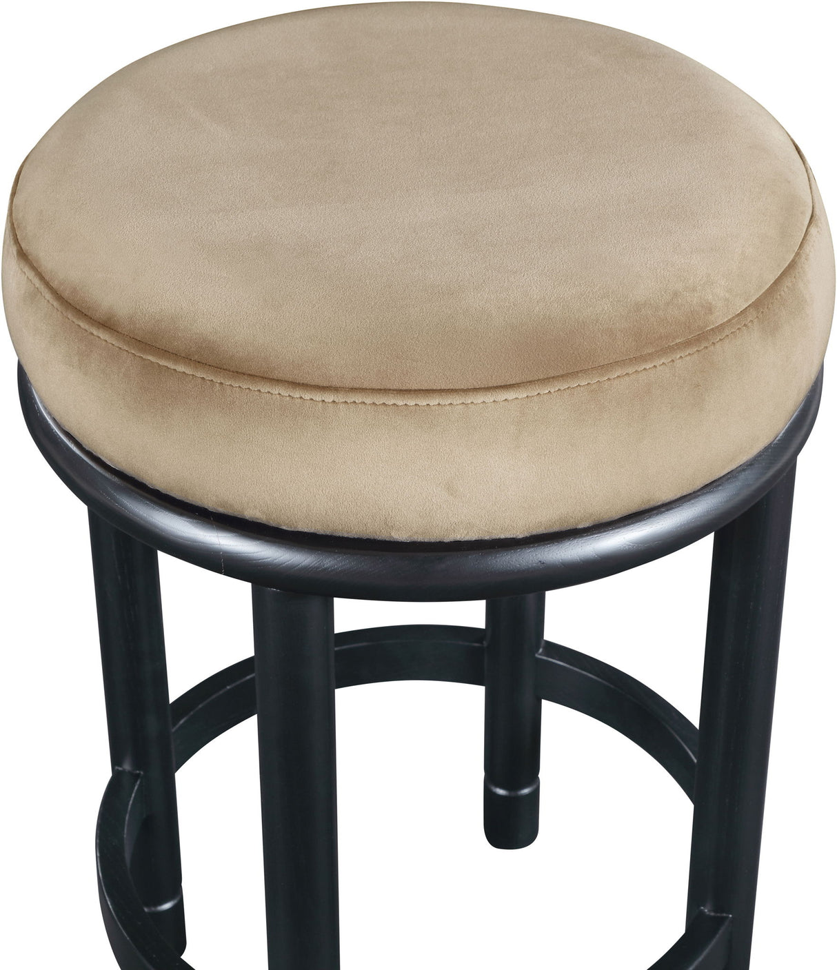 Monette - Counter Stool With Black Base