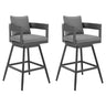 Menorca - Outdoor Patio Swivel Counter Stool Set