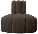 Arc - Boucle Fabric Reverse Corner