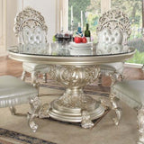 Sandoval - Round Dining Table - Champagne