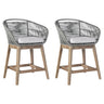 Tutti Frutti - Indoor Outdoor Counter Height Bar Stool Set