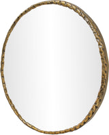 Hammer - Round Iron Mirror