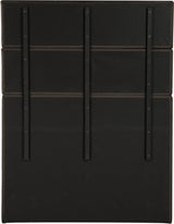 Adam - Boucle Fabric Bed With 89" Headboard