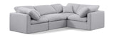 Indulge - Linen 4 Piece Modular Corner Sectional