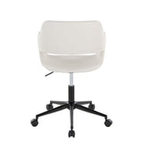 Margarite - Task Chair - Black Metal