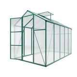 Polycarbonate Walk-In Greenhouse, Raised Base For Outdoor In All Season