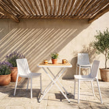 Marilla - Polypropylene Outdoor Patio Dining Chair (Set of 4)