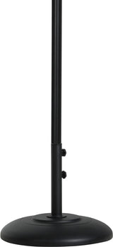 Amalfi - Patio Umbrella - Black Base / Black Pole