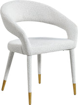 Destiny - Fabric Dining Chair - Cream