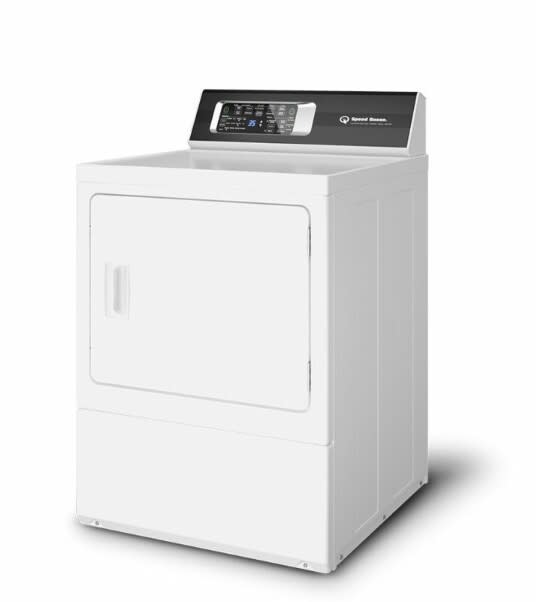 Speed Queen DR7004WE electric dryer angled view