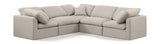 Indulge - Linen 5 Piece Modular Corner Sectional