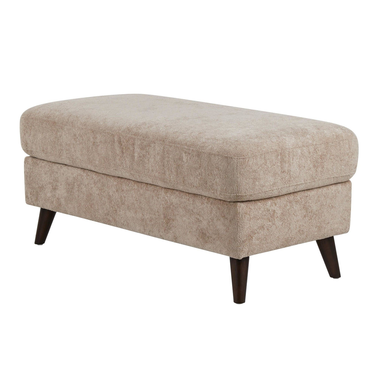 Carly - Upholstered Contemporary Bench Ottoman