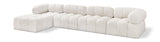 Ames - 5 Piece Fabric Modular Sectional