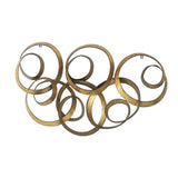 SerethaLeaf Wall Decor - Gold