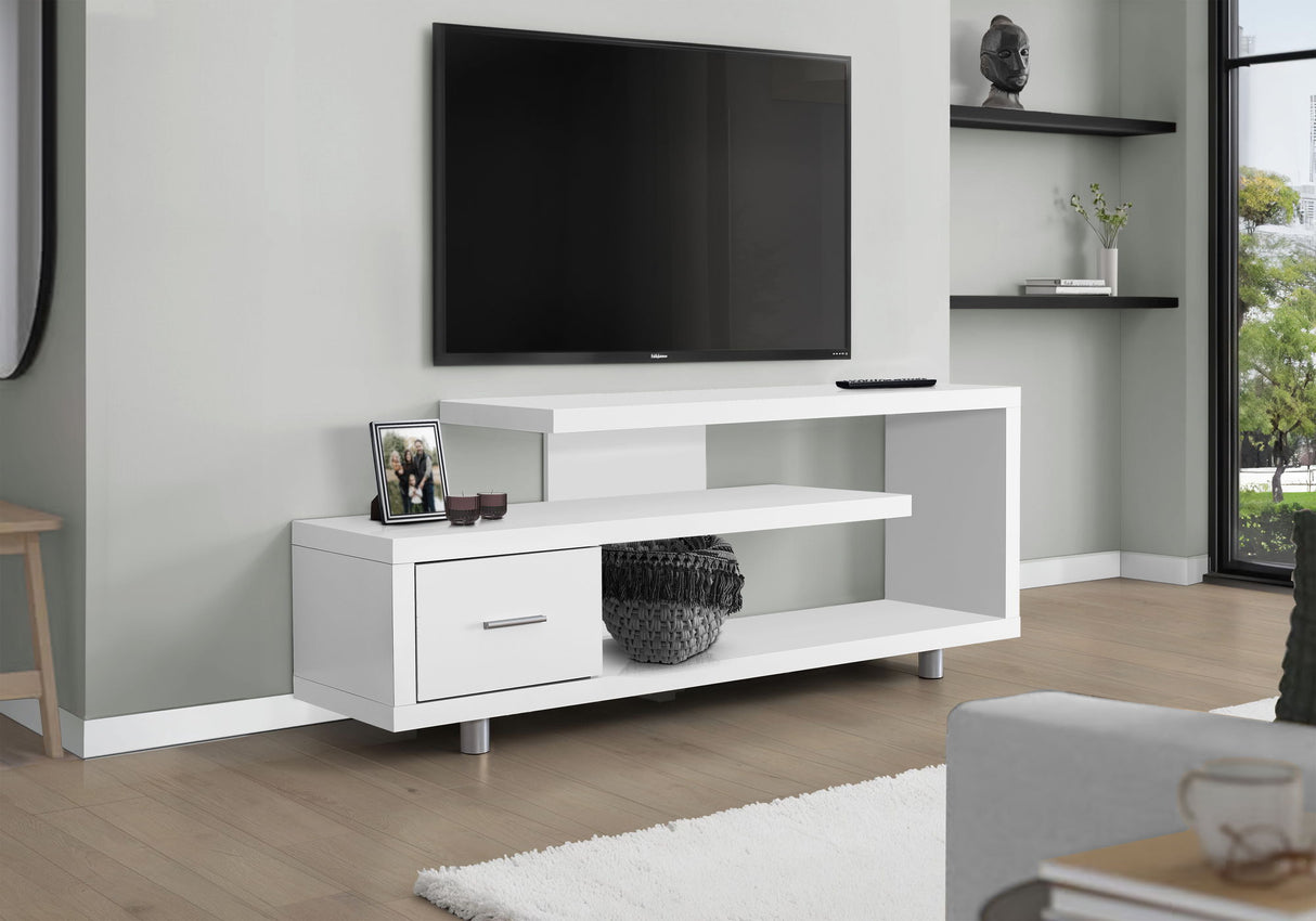 TV Stand, Console, Media Entertainment Center Storage Cabinet, Contemporary & Modern