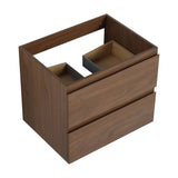 Wall Mounted Bathroom Vanity Cabinet, Soft Close Drawers (Vanity Only)