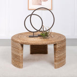 Artina - Woven Rattan Round Table