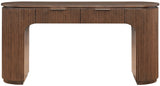 Astrid - Solid Wood And Oak Veneer Desk