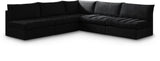 Jacob - Modular Corner Armless Sectional 5 Piece