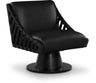 Millwin - Swivel Accent Chair With Black Base