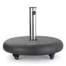 Wheelie - Round Umbrella Base With Stainless Steel Holder