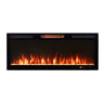 Electric Fireplace With Adjustable Flame