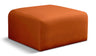Arc - Velvet Ottoman