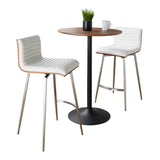 Pebble - 3 Piece Dining Set With Adjustable Table
