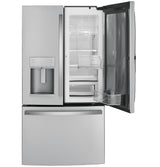 GE Profile(TM) Series 27.7 Cu. Ft. Fingerprint Resistant French-Door Refrigerator with Door In Door and Hands-Free AutoFill - (PFD28KYNFS)