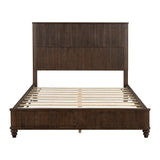 Platform Bed Frame With Tall Headboard