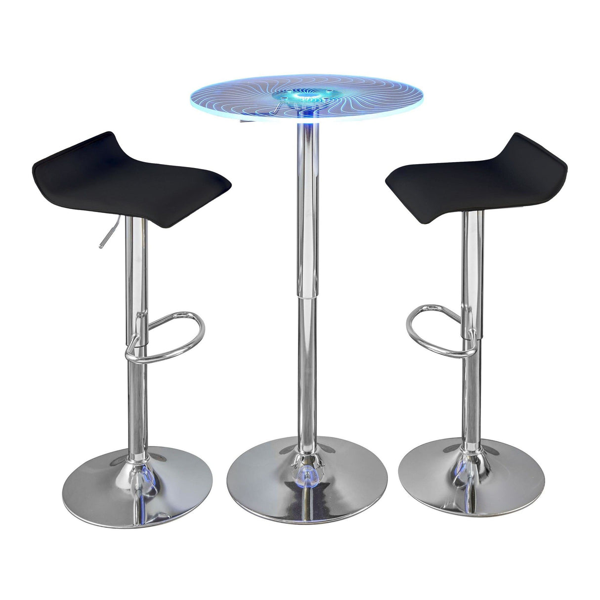 Spyra - Ale 3 Piece Bar Set - Chrome Metal