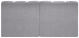 Arc - Boucle Fabric 2 Seats Modular Sofa