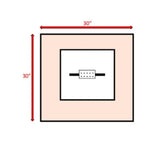 Propane & Gas Fire Pit Table - Black