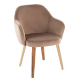 Buena - Dining Chair (Set of 2) - Zebra Wood Legs