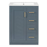 Modern Bathroom Vanity With 1 Door And 3 Drawers