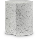 Dimple - End Table - Terazzo Finish