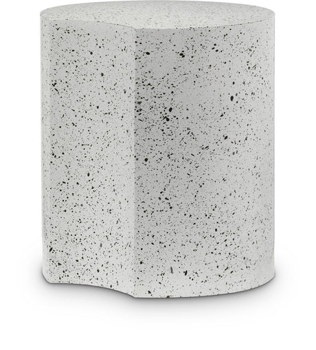 Dimple - End Table - Terazzo Finish