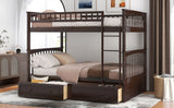 Bunk Bed With Drawers, Convertible Design