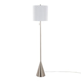 Cone - Contemporary Metal Floor Lamp From Grandview Gallery