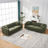Oversized Sofa, Deep Tufted Couch