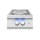 Summerset Sizzler Pro Built-In Propane Gas Double Side Burner - SB2PROL