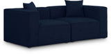 Cube - Linen Modular 2 Seat Sofa