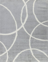 Loft Shag - 7'10" X 9'10" Shaggy Area Rug - Gray