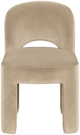 Celine - Velvet Performance Fabric Upholstered Dining Chair (Set of 2)
