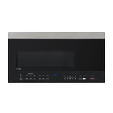 30 in. 1.6 cu.ft Over-the-Range Microwave Oven in Black (KM-MOTSC-16BSS)